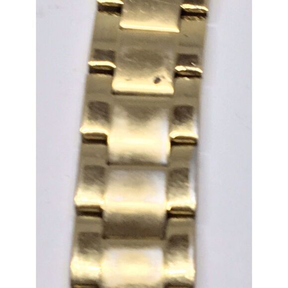 Authentic Fossil Watch Parts Links Case Band 18mm Stainless Steel Gold A676 - Picture 8 of 12